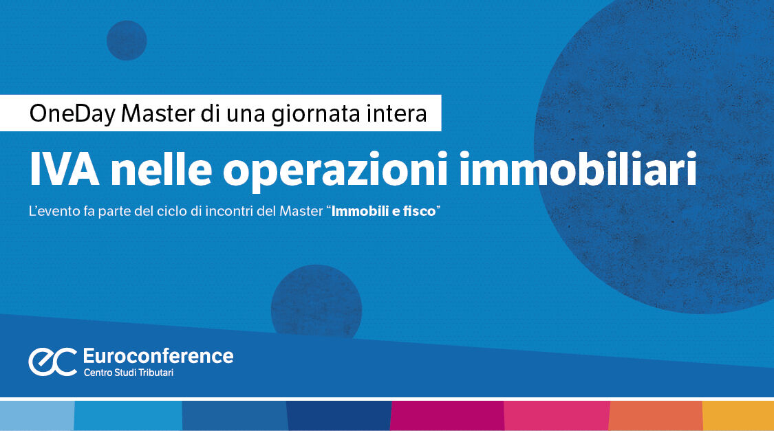 Immagine Iva nelle operazioni immobiliari | Euroconference